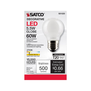 Satco - S21223 - Light Bulb - White
