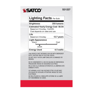 Satco - S21227 - Light Bulb - Clear