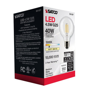 Satco - S21227 - Light Bulb - Clear