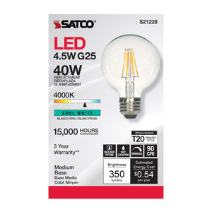Satco - S21228 - Light Bulb - Clear