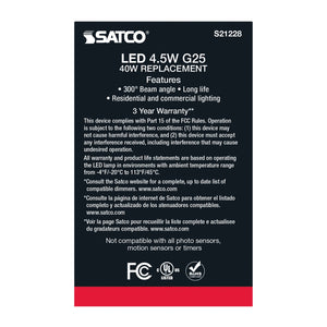 Satco - S21228 - Light Bulb - Clear