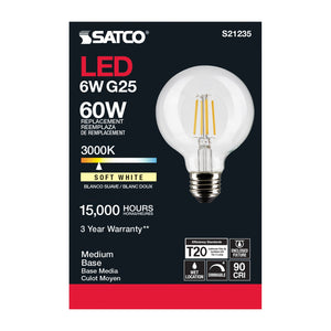 Satco - S21235 - Light Bulb - Clear