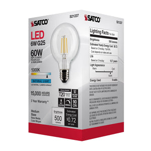 Satco - S21237 - Light Bulb - Clear