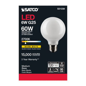 Satco - S21238 - Light Bulb - White