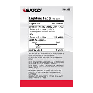 Satco - S21238 - Light Bulb - White
