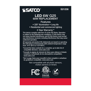 Satco - S21238 - Light Bulb - White