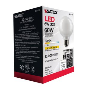 Satco - S21238 - Light Bulb - White