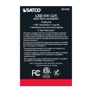 Satco - S21239 - Light Bulb - White