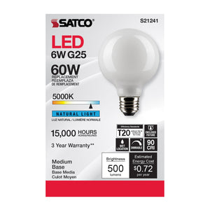 Satco - S21241 - Light Bulb - White