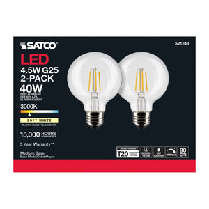 Satco - S21243 - Light Bulb - Clear