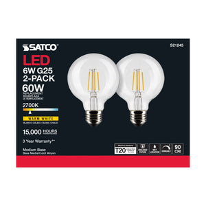 Satco - S21245 - Light Bulb - Clear