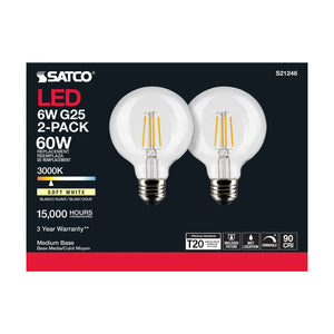 Satco - S21246 - Light Bulb - Clear