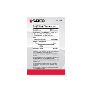 Satco - S21246 - Light Bulb - Clear