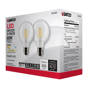 Satco - S21246 - Light Bulb - Clear