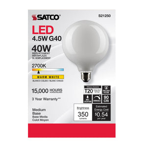 Satco - S21250 - Light Bulb - White
