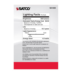 Satco - S21250 - Light Bulb - White