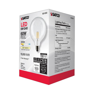Satco - S21253 - Light Bulb - Clear