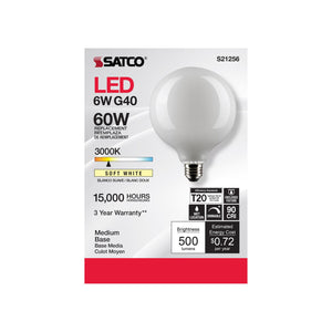 Satco - S21256 - Light Bulb - White