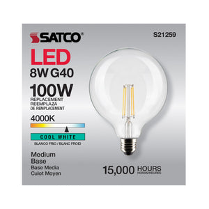 Satco - S21259 - Light Bulb - Clear