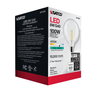 Satco - S21259 - Light Bulb - Clear