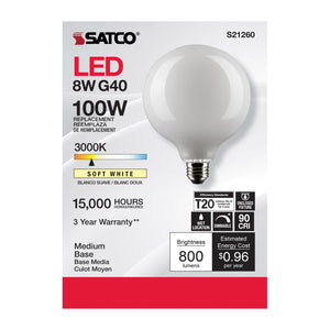 Satco - S21260 - Light Bulb - White