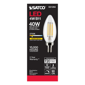Satco - S21264 - Light Bulb - Clear