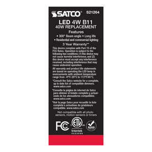 Satco - S21264 - Light Bulb - Clear