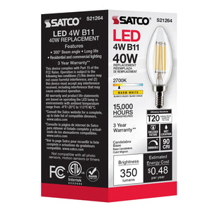 Satco - S21264 - Light Bulb - Clear