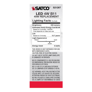 Satco - S21267 - Light Bulb - Clear