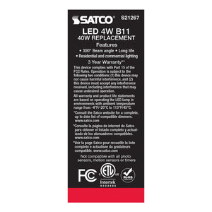 Satco - S21267 - Light Bulb - Clear