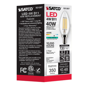Satco - S21267 - Light Bulb - Clear