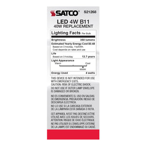 Satco - S21268 - Light Bulb - Clear