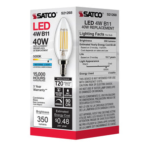 Satco - S21268 - Light Bulb - Clear