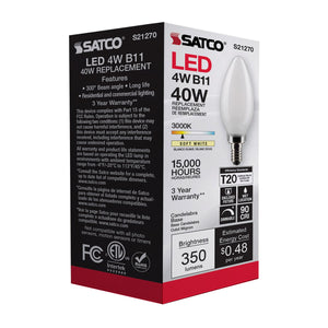 Satco - S21270 - Light Bulb - Frost