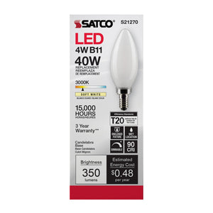 Satco - S21270 - Light Bulb - Frost