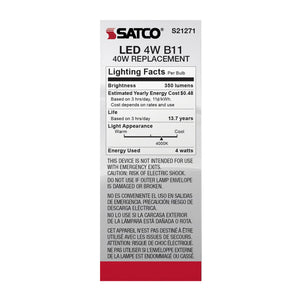 Satco - S21271 - Light Bulb - Frost