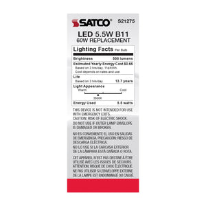 Satco - S21275 - Light Bulb - Clear