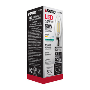 Satco - S21276 - Light Bulb - Clear