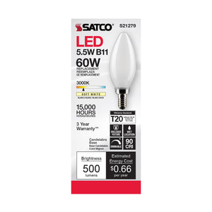 Satco - S21279 - Light Bulb - Frost