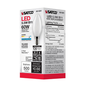 Satco - S21281 - Light Bulb - Frost