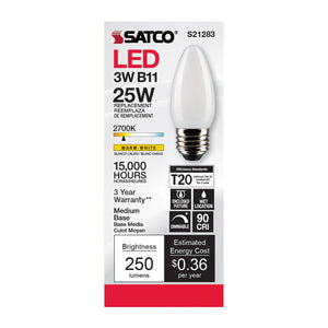 Satco - S21283 - Light Bulb - Frost