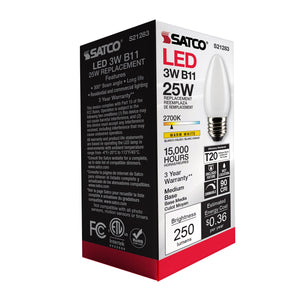 Satco - S21283 - Light Bulb - Frost