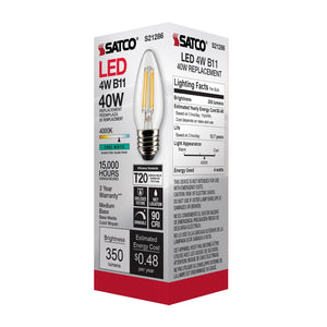 Satco - S21286 - Light Bulb - Clear