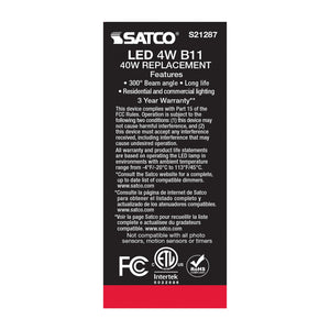 Satco - S21287 - Light Bulb - Frost
