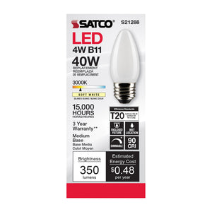 Satco - S21288 - Light Bulb - Frost