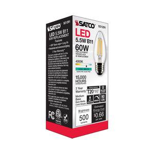 Satco - S21291 - Light Bulb - Clear