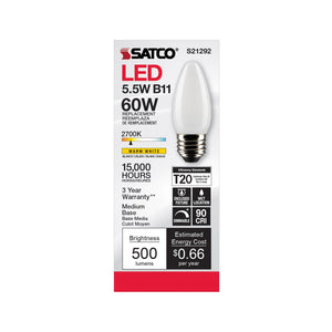 Satco - S21292 - Light Bulb - Frost