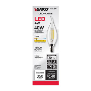 Satco - S21296 - Light Bulb - Clear