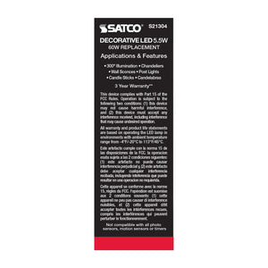 Satco - S21304 - Light Bulb - Clear