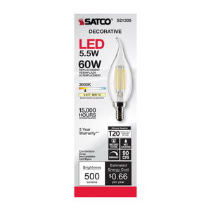Satco - S21305 - Light Bulb - Clear